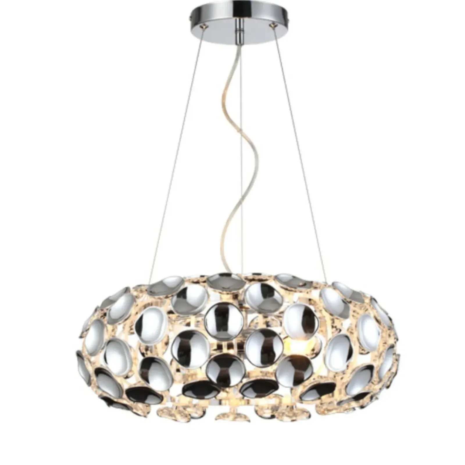 Sklep Kaja Lampa wisząca w kolorze chromu LP-17060/3P FERRARA | Kaja Oświetlenie Discount