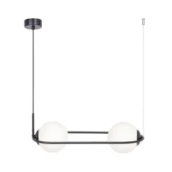 Sklep Kaja Lampa wisząca w kolorze czarno-białym, nad stół K-5102 z serii PARVA Flash Sale