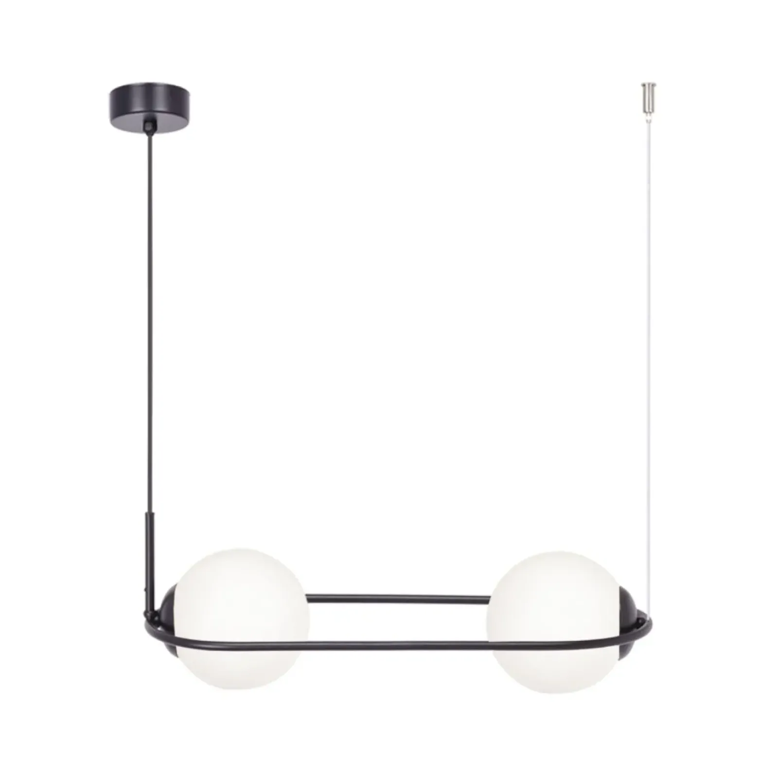 Sklep Kaja Lampa wisząca w kolorze czarno-białym, nad stół K-5102 z serii PARVA Flash Sale
