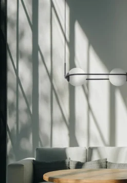 Sklep Kaja Lampa wisząca w kolorze czarno-białym, nad stół K-5102 z serii PARVA Flash Sale
