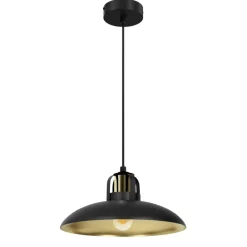 Sklep Kaja Lampa wisząca w kolorze czerni i złota MLP8906 z serii FELIX | Kaja Oświetlenie Fashion