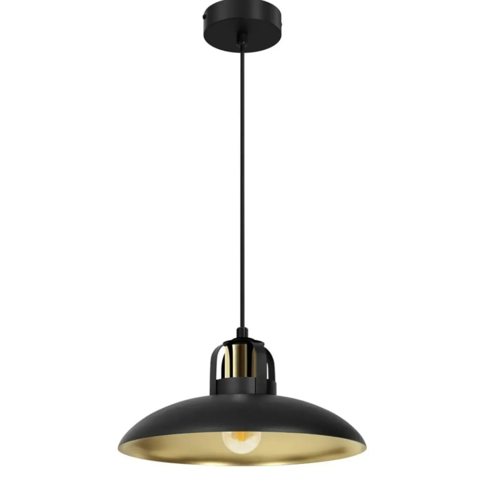 Sklep Kaja Lampa wisząca w kolorze czerni i złota MLP8906 z serii FELIX | Kaja Oświetlenie Fashion