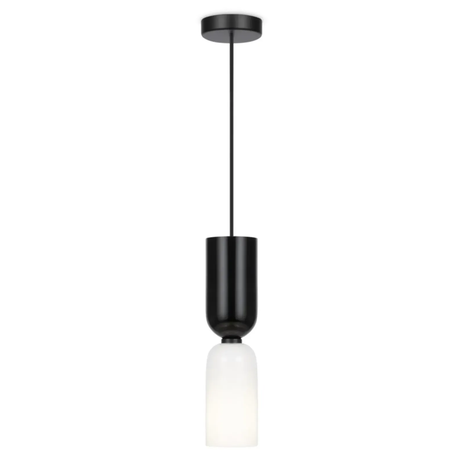 Sklep Kaja Lampa wisząca w kolorze czerni i bieli MOD177PL-01B z serii MEMORY Shop