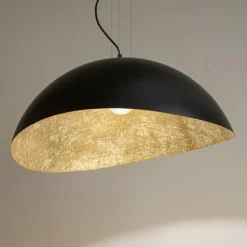 Sklep Kaja Lampa wisząca w kolorze czerni i złota SIG 40601 z serii SOLARIS Fashion