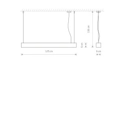 Sklep Kaja Lampa wisząca, w kolorze m LED TUBE T8 7525 | Kaja grafitowy Best