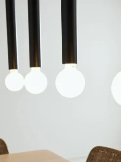 Sklep Kaja Lampa wisząca w kolorze mosiądzu cztery klosze 108263 | Kaja Hot