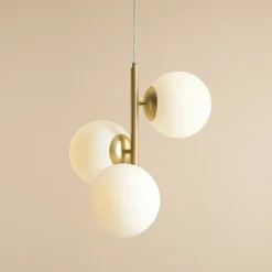 Sklep Kaja Lampa wisząca w kolorze mosiądzu, do salonu 1120E40_M z serii FIN Zadzwońporabattel.783200183(8-16)/mailsklep@kaja.com.pl Discount