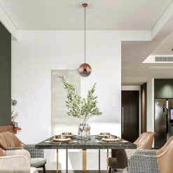 Sklep Kaja Lampa wisząca w kolorze różowego złota LP-2844/1P S MI z serii PALLA Cheap