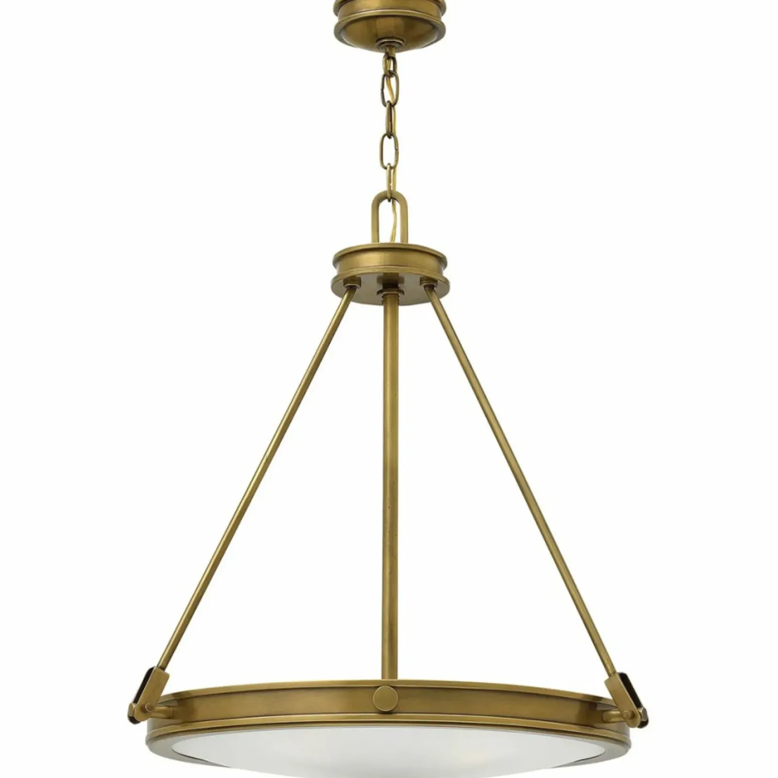 Sklep Kaja Lampa wisząca w kolorze starego mosiądzu HK-COLLIER-P z serii COLLIER* Randole Tradycyjne
