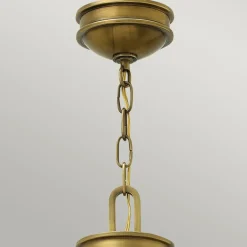 Sklep Kaja Lampa wisząca w kolorze starego mosiądzu HK-COLLIER-P z serii COLLIER* Randole Tradycyjne