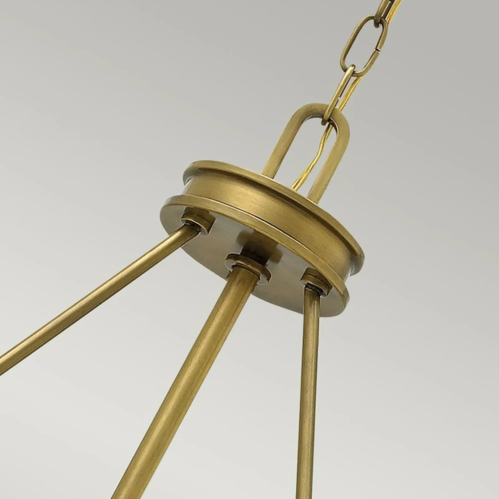 Sklep Kaja Lampa wisząca w kolorze starego mosiądzu HK-COLLIER-P z serii COLLIER* Randole Tradycyjne