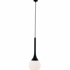 Sklep Kaja Lampa wisząca w kształcie łezki, czarny zwis ANT 5169 JUN | Kaja Sale