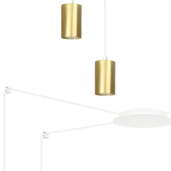 Sklep Kaja Lampa wisząca w kształcie pająka z tubami 527/4 | Kaja Oświetlenie Store