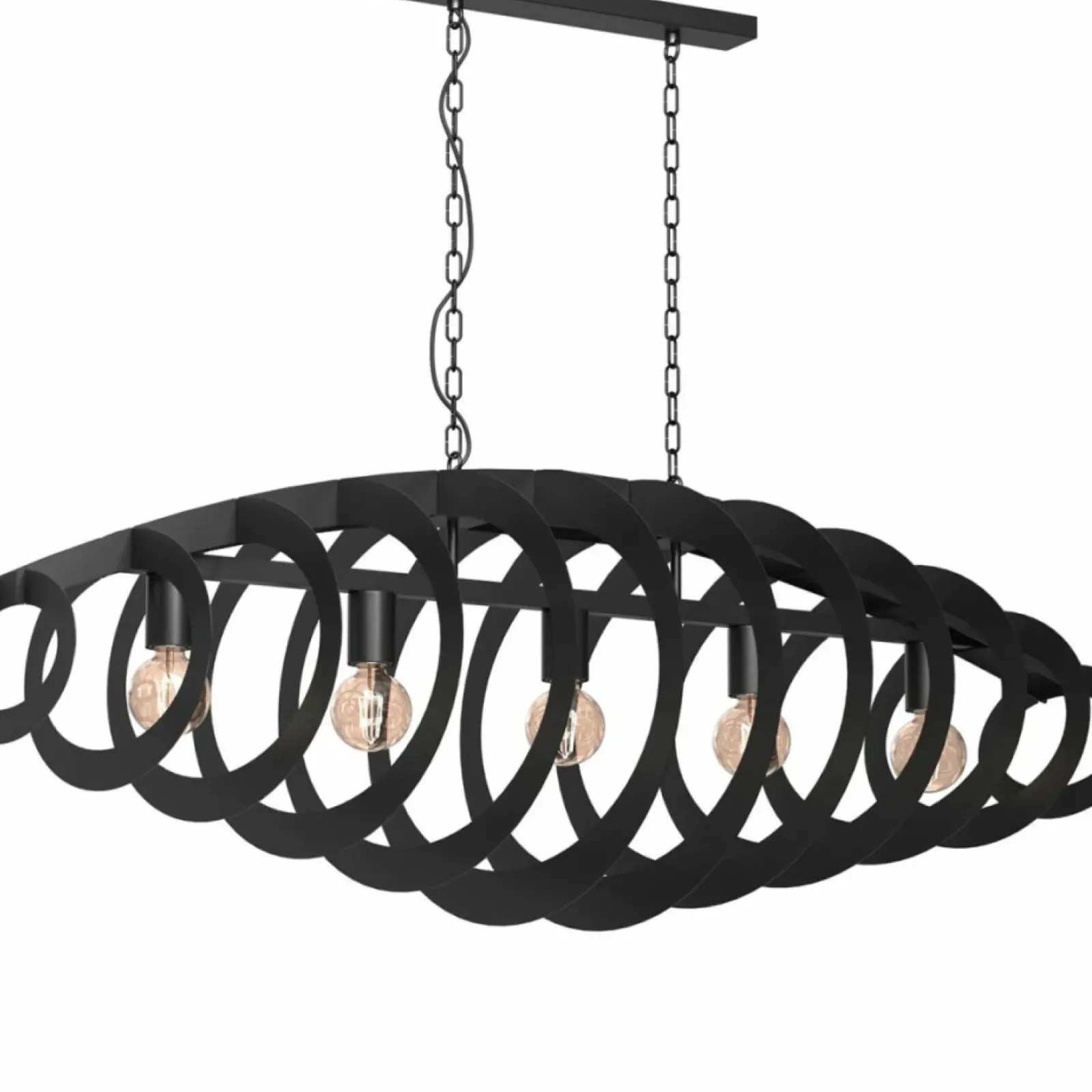 Sklep Kaja Lampa wisząca w kształcie spirali, nad stół LX 986 SPACE | Kaja Cheap