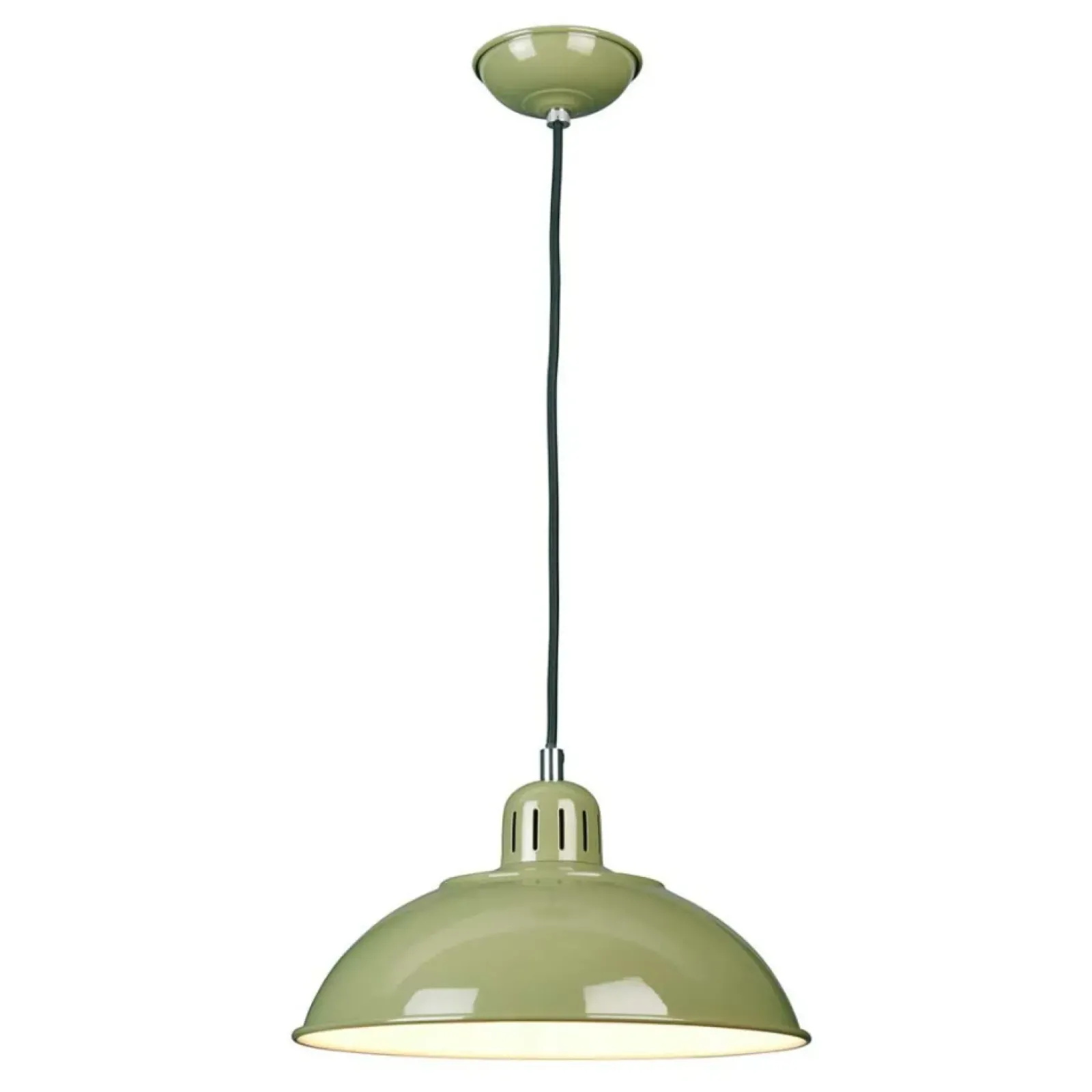 Sklep Kaja Lampa wisząca w oliwkowym kolorze FRANKLIN-P-GRN z serii FRANKLIN zielone Best