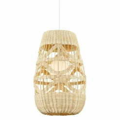 Sklep Kaja Lampa wisząca w stylu boho, pleciony abażur ML0352 ARONA | Kaja Fashion