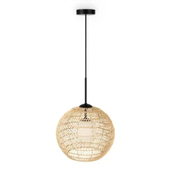 Sklep Kaja Lampa wisząca w stylu boho, do salonu MOD204PL-01BG1 z serii CANE New