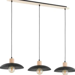 Sklep Kaja Lampa wisząca w stylu loft, idealna nad stół 1318/3 KOBE | Kaja czarny New