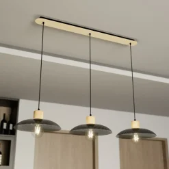 Sklep Kaja Lampa wisząca w stylu loft, idealna nad stół 1318/3 KOBE | Kaja czarny New