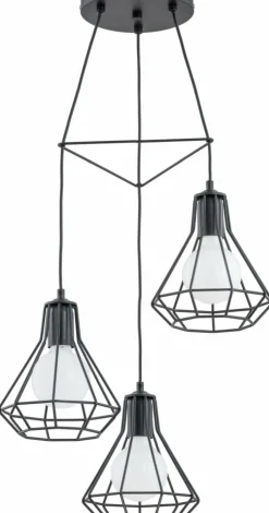Sklep Kaja Lampa wisząca w stylu loftowym, druciane klosze AL 62134 KORD | Kaja Sale