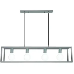 Sklep Kaja Lampa wisząca w stylu loftowym MD-BR4366-D4 GR SIGALO | Kaja Cheap