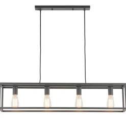 Sklep Kaja Lampa wisząca w stylu loftowym MD-BR4366-D4 GR SIGALO | Kaja Cheap