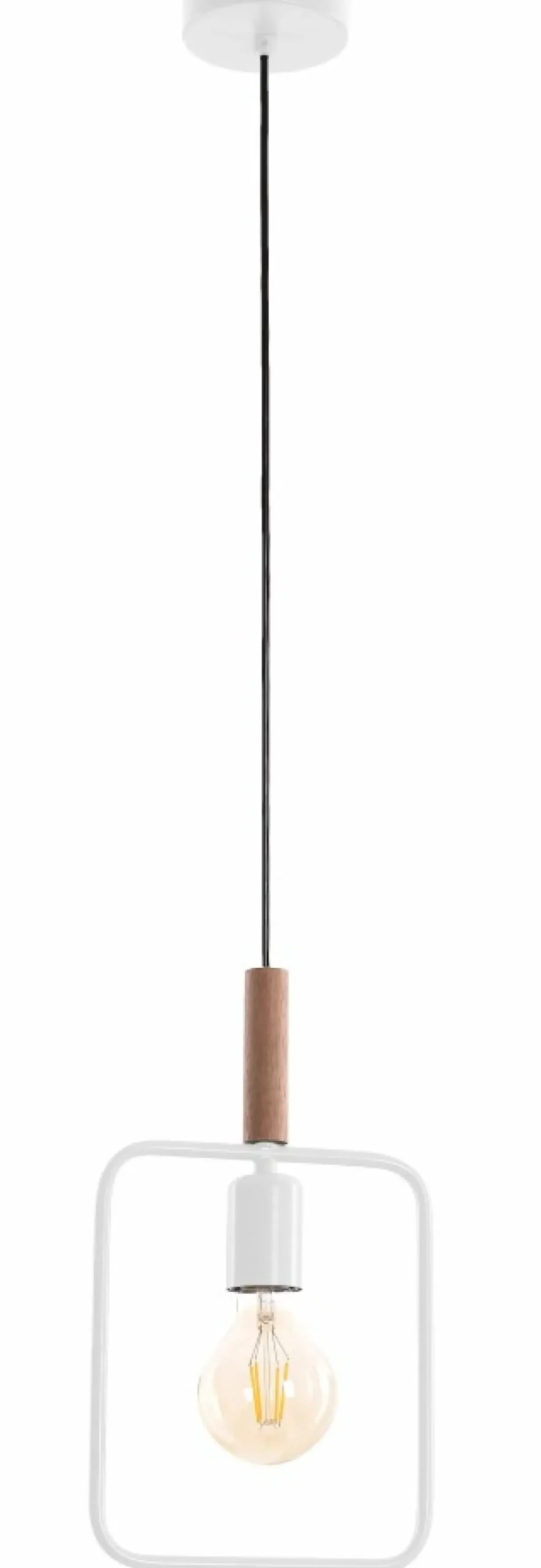 Sklep Kaja Lampa wisząca w stylu skandynawskim 31-73563 z serii FRAME | Kaja biały Clearance
