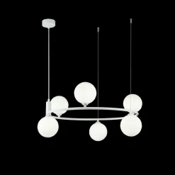 Sklep Kaja Lampa wisząca w stylu skandynawskim MOD013PL-06W RING | Kaja Cheap