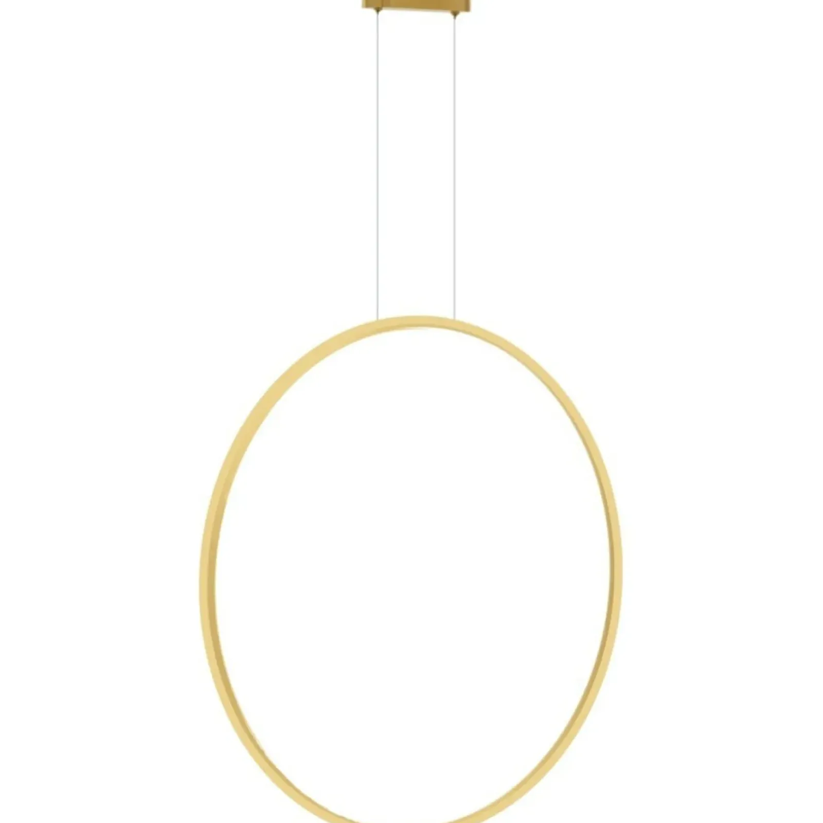 Sklep Kaja Lampa wisząca w złotym kolorze, ledowa ML8857 z serii SATURNO | Kaja Oświetlenie Shop