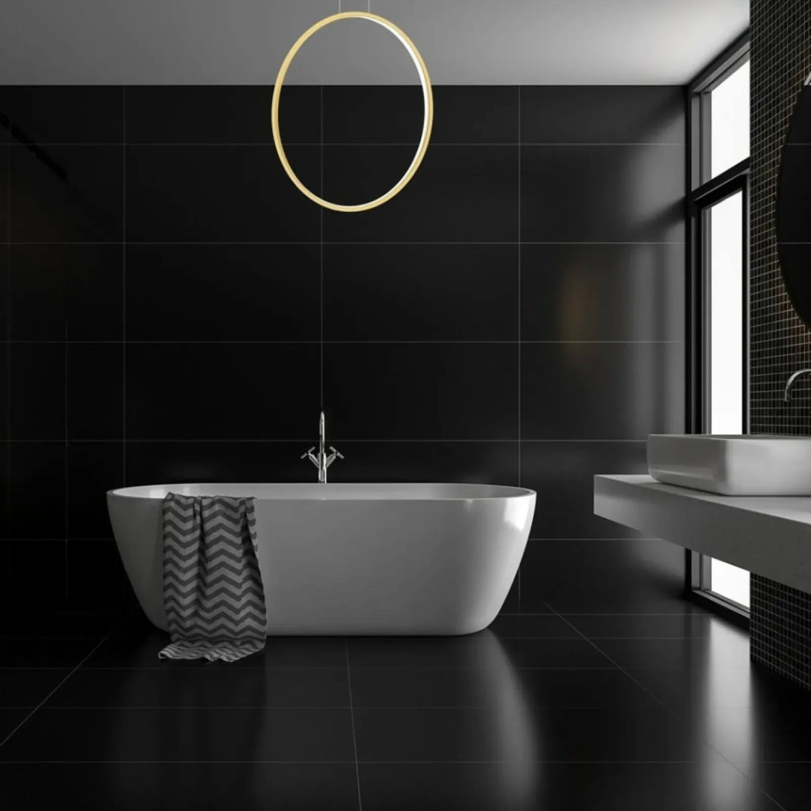 Sklep Kaja Lampa wisząca w złotym kolorze, ledowa ML8857 z serii SATURNO | Kaja Oświetlenie Shop