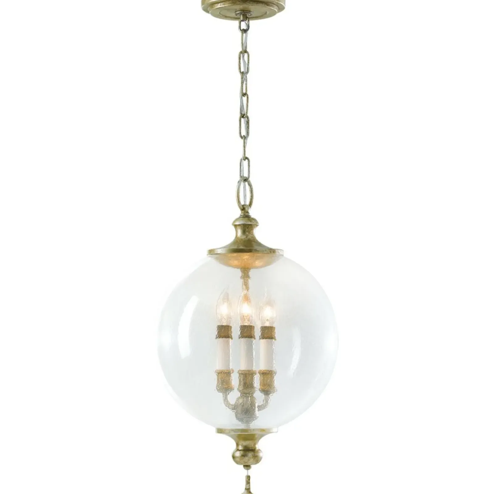 Sklep Kaja Lampa wisząca, świecznik w kloszu FE-ARGENTO-P z serii ARGENTO* Randole Tradycyjne