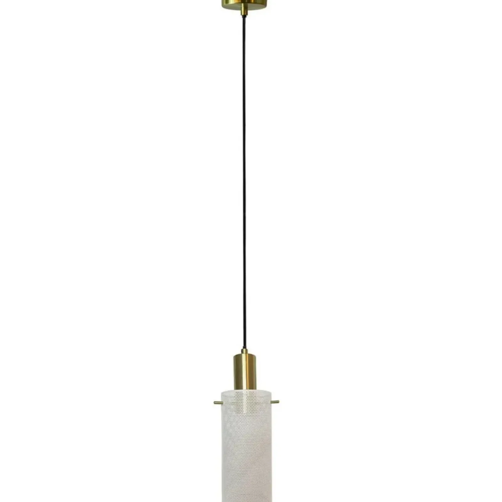 Sklep Kaja Lampa wisząca, wąski, druciany klosz LP-945/1P WH TIRANA | Kaja Fashion