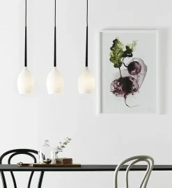 Sklep Kaja Lampa wisząca z 3 kloszami w kształcie łezki 106808 | Kaja Oświetlenie New