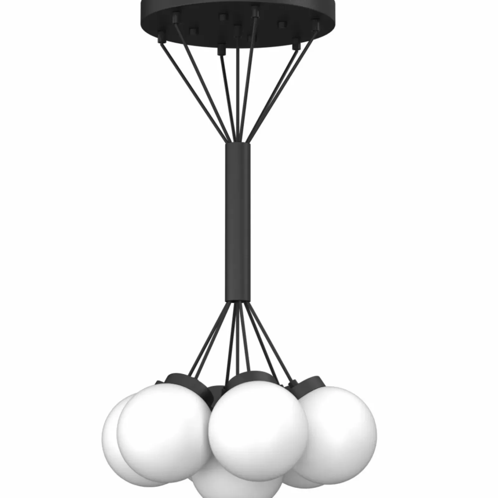 Sklep Kaja Lampa wisząca z 7 kulistymi kloszami, pęk kloszy ANT 5071 IO | Kaja Discount