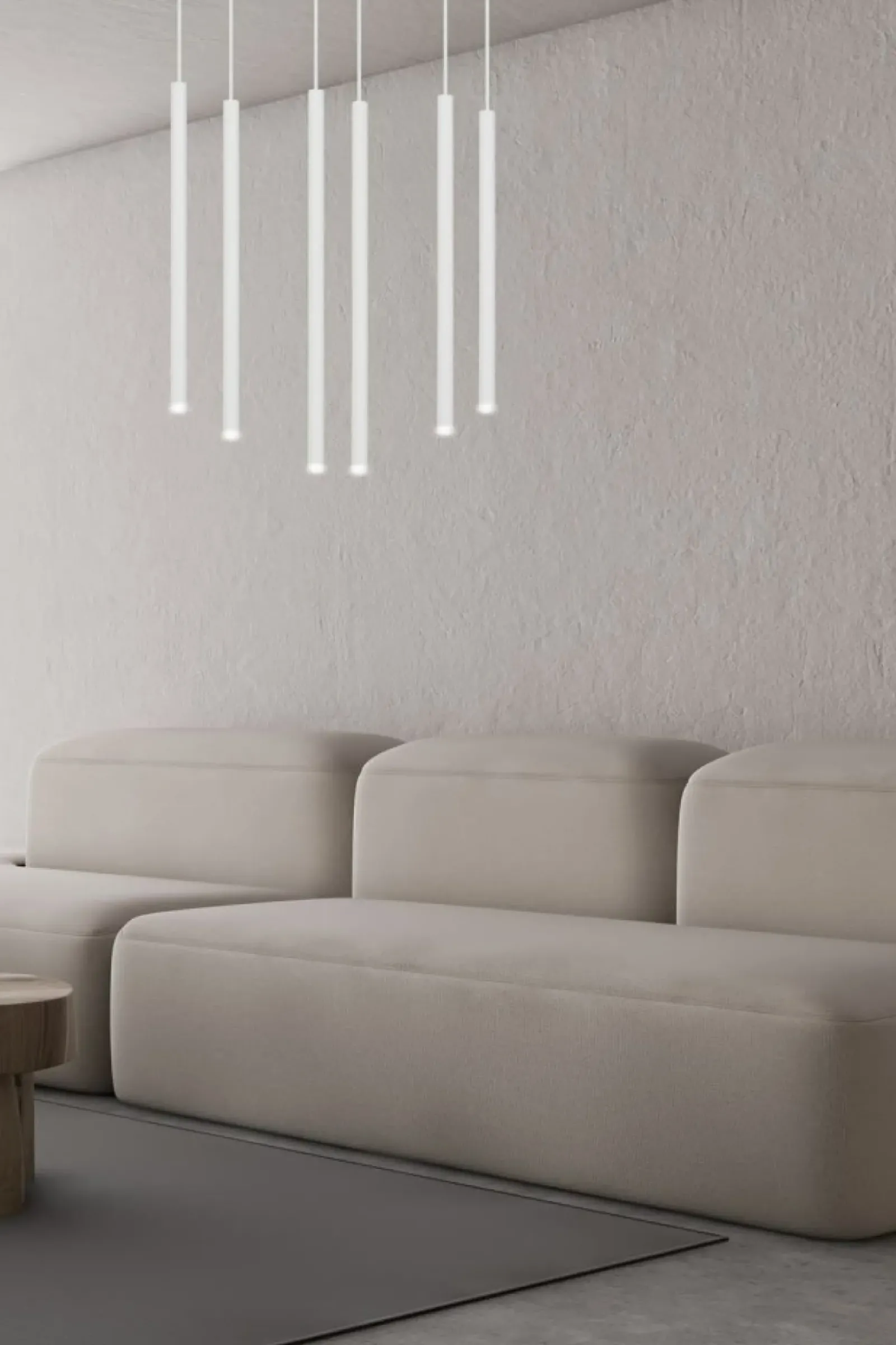 Sklep Kaja Lampa wisząca z 6 tubami w m kolorze 553/6 | Kaja Oświetlenie biały Shop