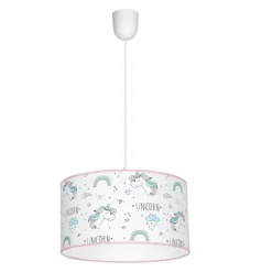 Sklep Kaja Lampa wisząca z abażurem, do pokoju dziecka MLP4941 z serii UNICORN | Kaja Oświe Store
