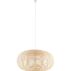 Sklep Kaja Lampa wisząca z abażurem w stylu naturalnym 11155 RATTAN | Kaja Best Sale