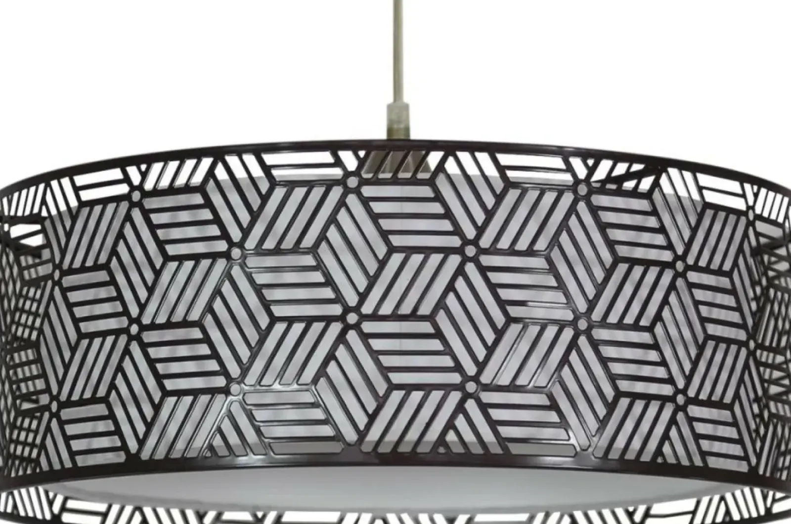 Sklep Kaja Lampa wisząca z ażurowym zdobieniem 31-58836 BROWN | Kaja Oświetlenie brąz Store