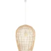 Sklep Kaja Lampa wisząca z beżowym abażurem 11165 HAITI | Kaja Oświetlenie Store