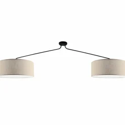 Sklep Kaja Lampa wisząca z beżowymi abażurami, do salonu ANT 5197 LAMEGO | Kaja Flash Sale