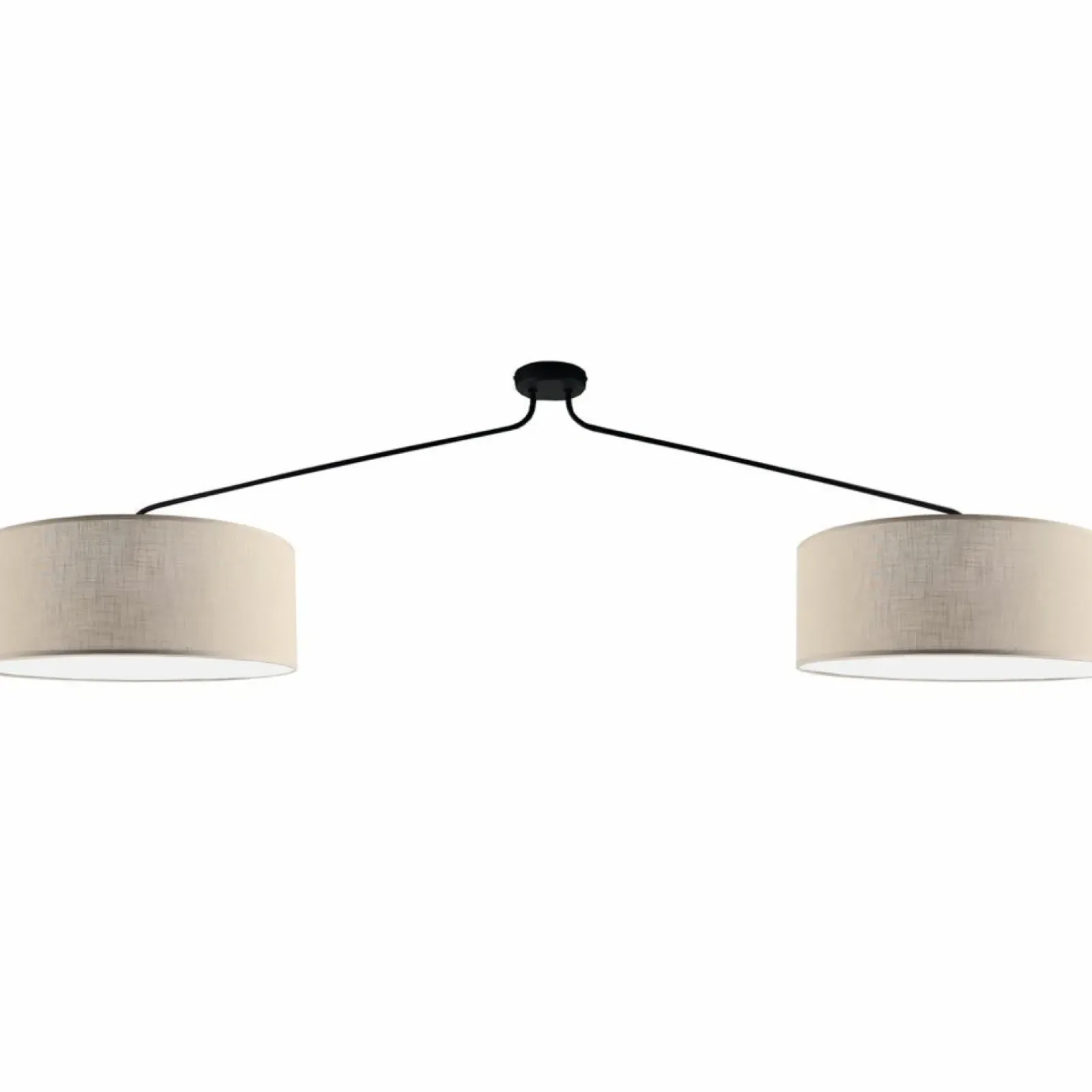 Sklep Kaja Lampa wisząca z beżowymi abażurami, do salonu ANT 5197 LAMEGO | Kaja Flash Sale