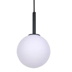 Sklep Kaja Lampa wisząca z białym kloszem do sypialni K-4885 FARO | Kaja Sale