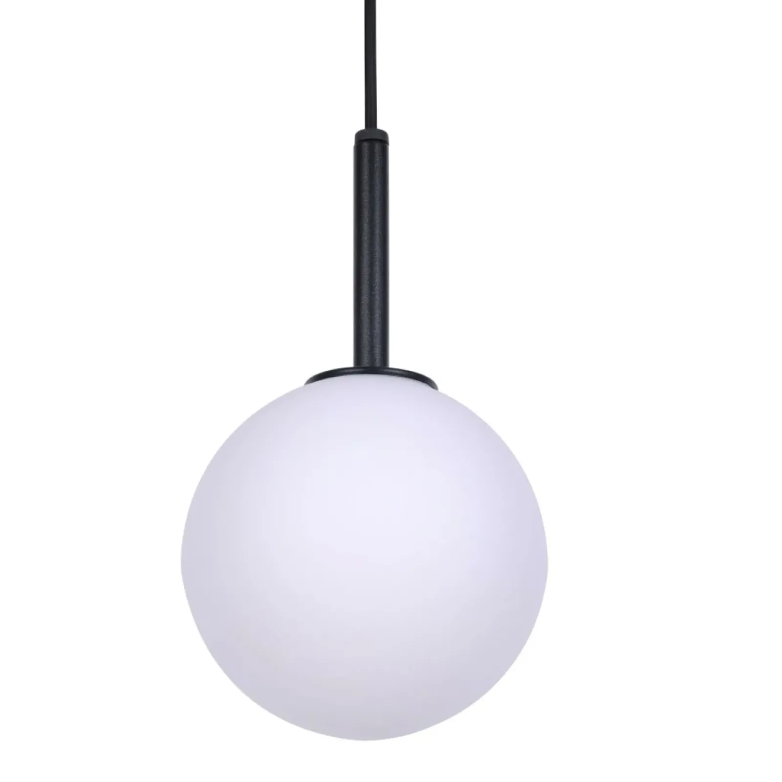 Sklep Kaja Lampa wisząca z białym kloszem do sypialni K-4885 FARO | Kaja Sale