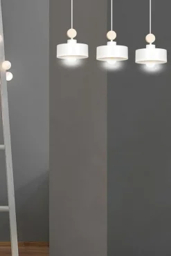 Sklep Kaja Lampa wisząca z mi kloszami na duży gwint 583/3 | Kaja biały Flash Sale