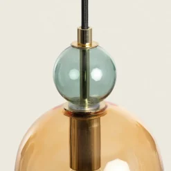 Sklep Kaja Lampa wisząca z m kloszem ABR-KOLO1-A KOLORENO | Kaja bursztynowy Store