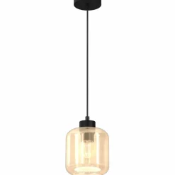 Sklep Kaja Lampa wisząca z ciepłym, dużym kloszem MLP8370 SOMBRA | Kaja Best