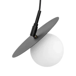 Sklep Kaja Lampa wisząca z czarną tarczą o regulowanym kącie nachylenia K-5370 Discount