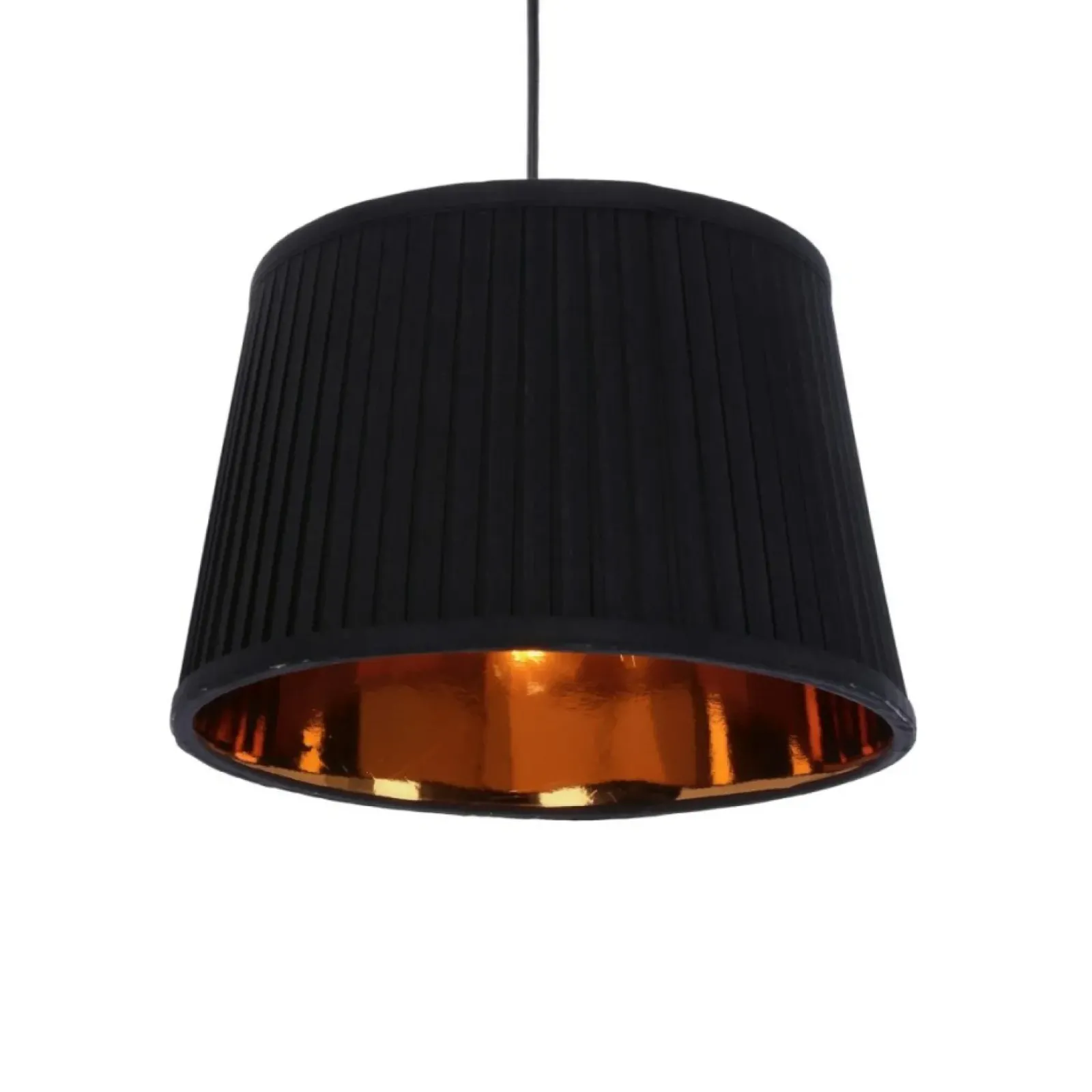 Sklep Kaja Lampa wisząca z czarno-złotymi abażurami 32-10254 z serii GILLO | Kaja czarny Clearance