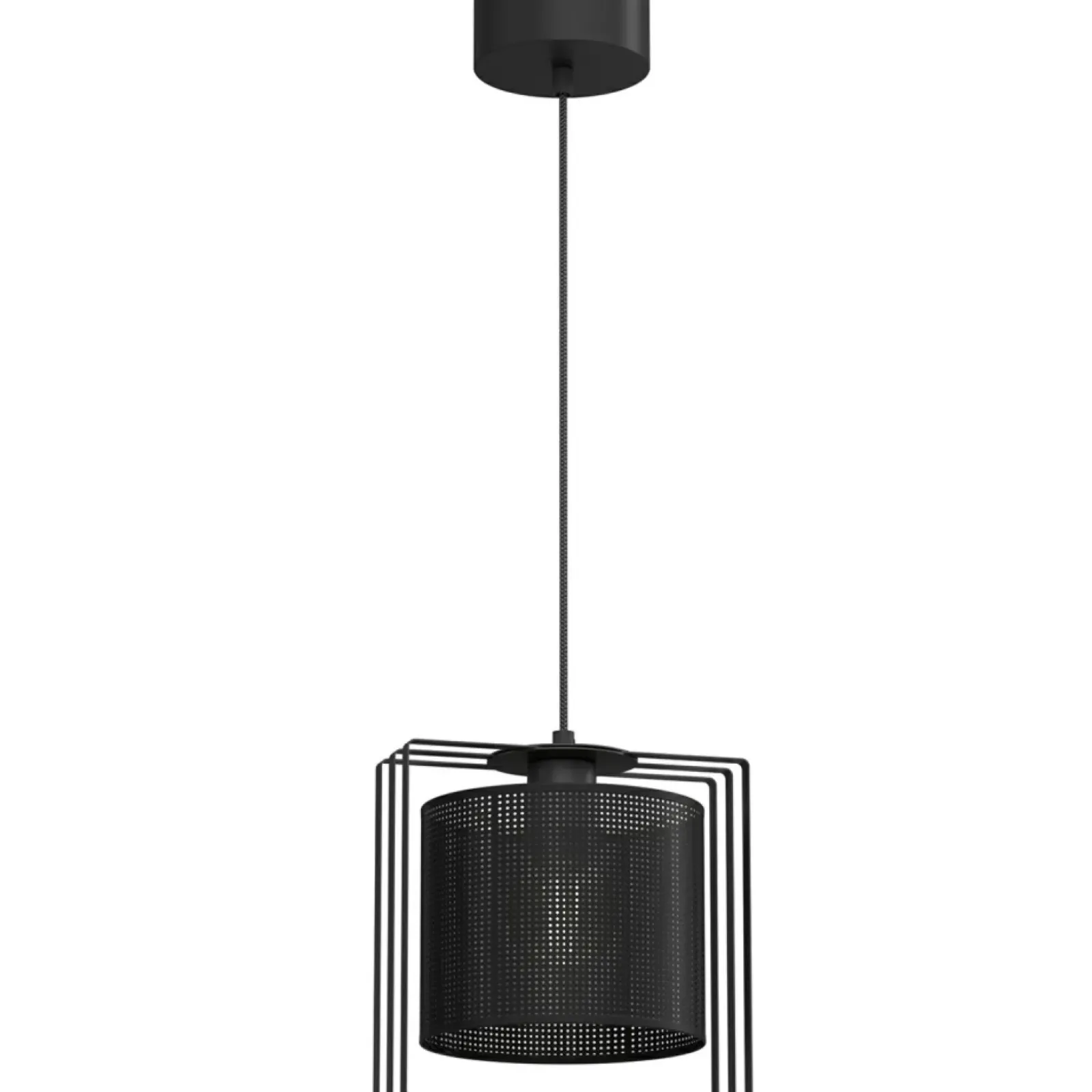 Sklep Kaja Lampa wisząca z czarnym abażurem, do sypialni LX 4456 CORONADO | Kaja Flash Sale