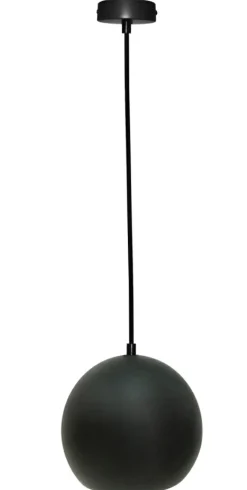 Sklep Kaja Lampa wisząca z czarnym kloszem LEDEA 50101263 FLEN III | Kaja Best